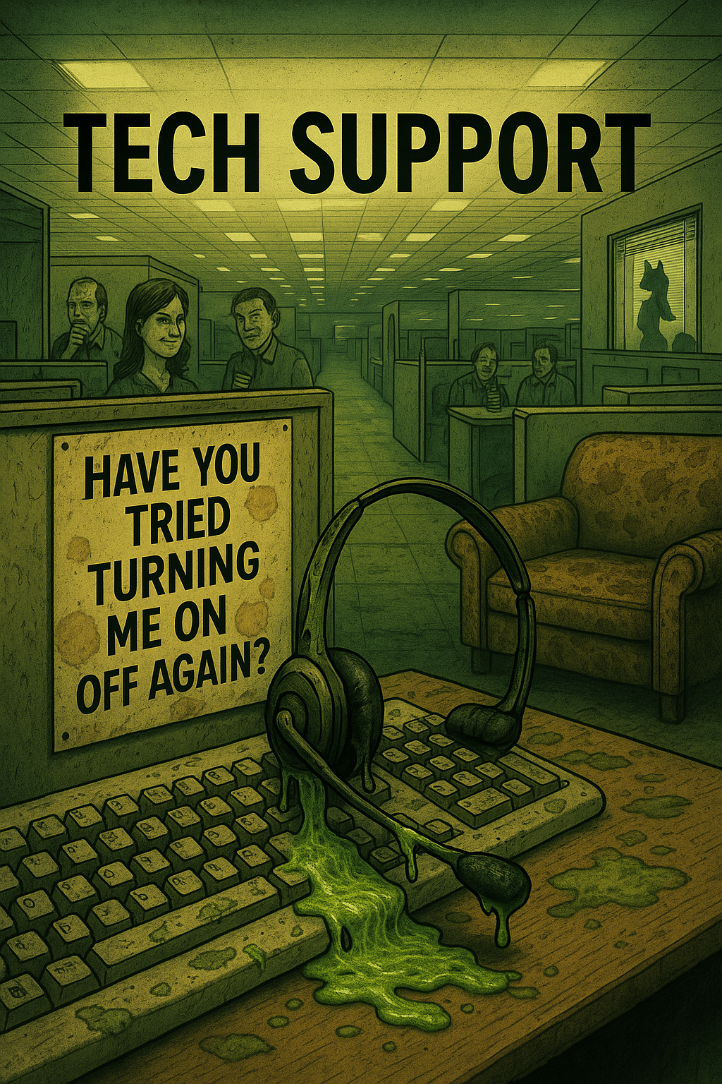 Satire book placeholder cover